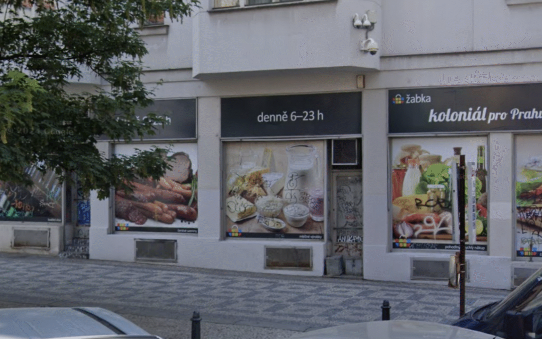 Vzhled provozovny Žabka