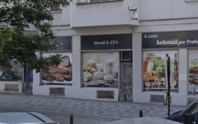 Vzhled provozovny Žabka