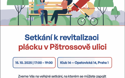 Setkání k plácku v Pštrossově ulici